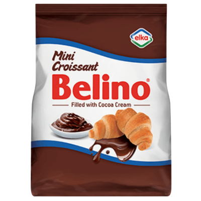 Belino - 5 Mini Croissants Recheado com Cacau 72 Gr