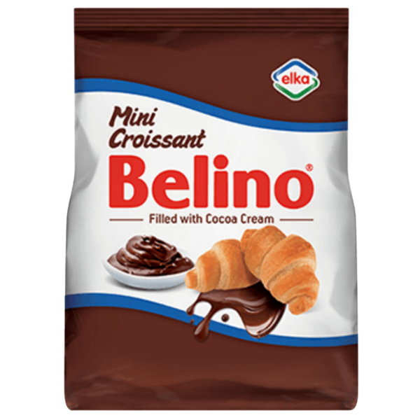 Belino - 5 Mini Croissants Recheado com Cacau 72 Gr
