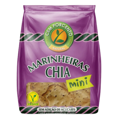 Cem Porcento - Mini Marinheiras Chia 50 Gr