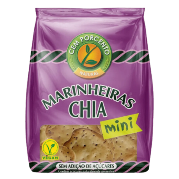 Cem Porcento - Mini Marinheiras Chia 50 Gr