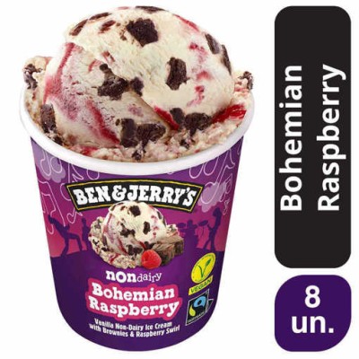 Ben & Jerry's Bohemian Raspberry 8x465ml