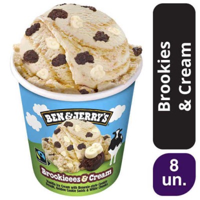 Ben & Jerry's Brookies & Cream 8x465ml