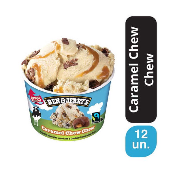 Ben & Jerry's Caramel Chew Chew 12x100ml