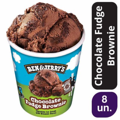 Ben & Jerry's Chcocolate Fudge Brownie 8x465ml