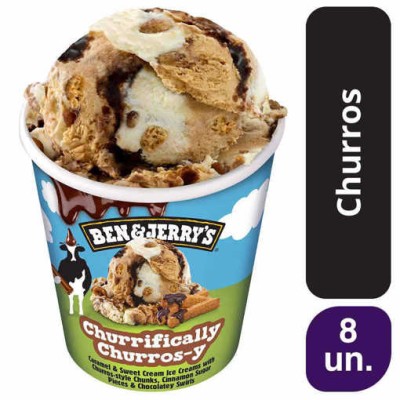 Ben & Jerry's Churros 8x465ml