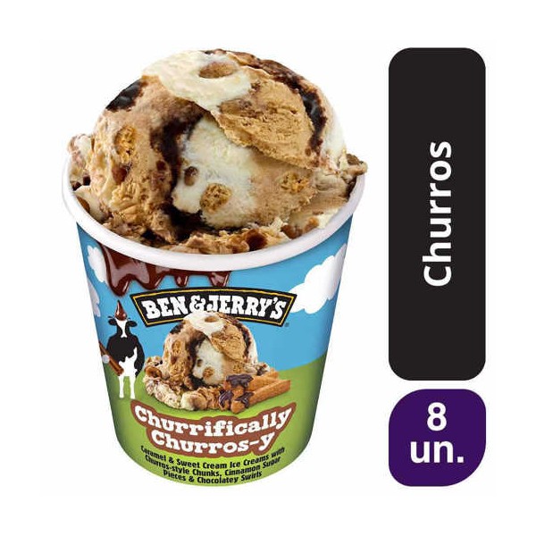 Ben & Jerry's Churros 8x465ml