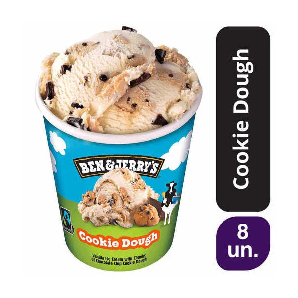 Ben & Jerry's Cookie Dough 8x465ml