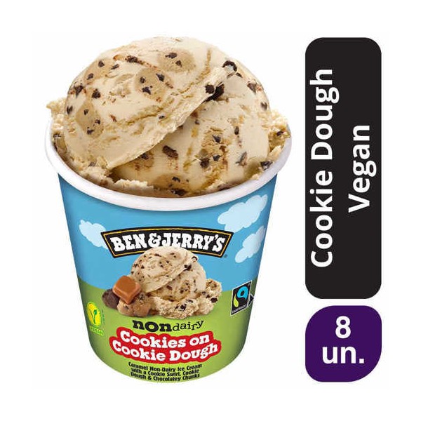 Ben & Jerry's Cookies on Cookie Dough Vegan 8x465ml