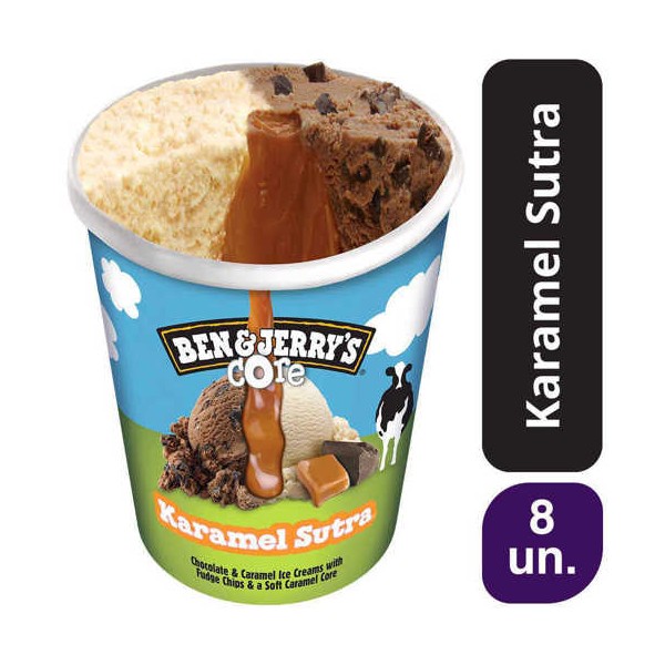 Ben & Jerry's Karamel Sutra 8x465ml