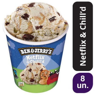 Ben & Jerry's Netflix & Chilll'd 8x465ml