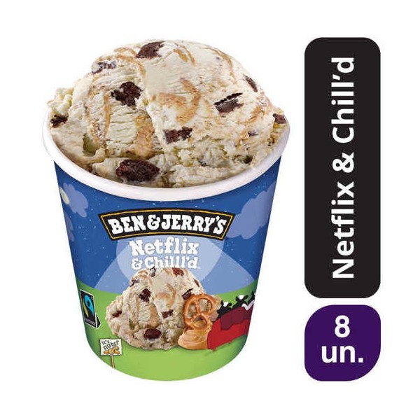 Ben & Jerry's Netflix & Chilll'd 8x465ml