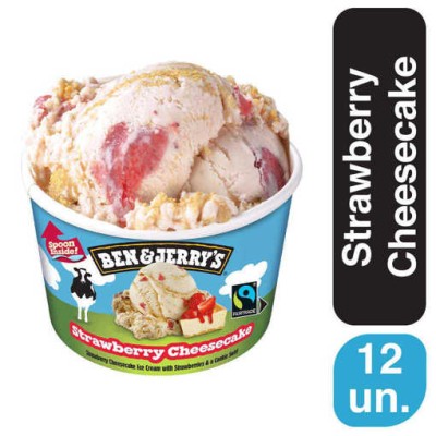 Ben & Jerry's Strawberry Cheesecake 12x100ml