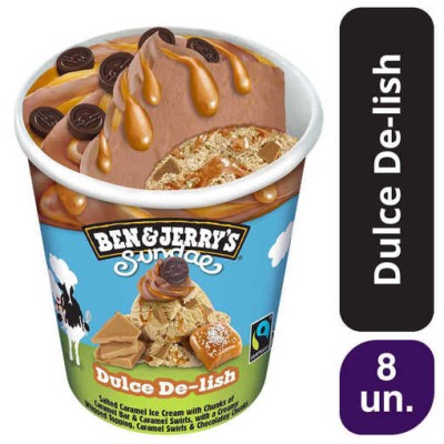 Ben & Jerry's Sundae Dulce De-lish 8x427ml