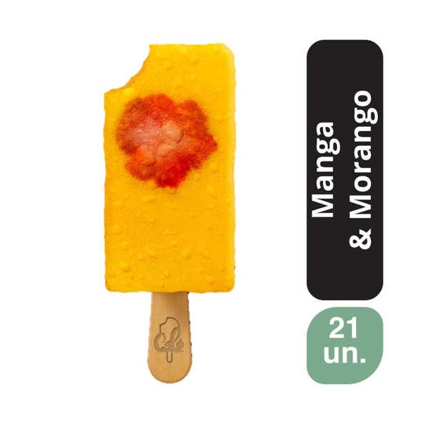 Colé Manga com Morango 21x90ml