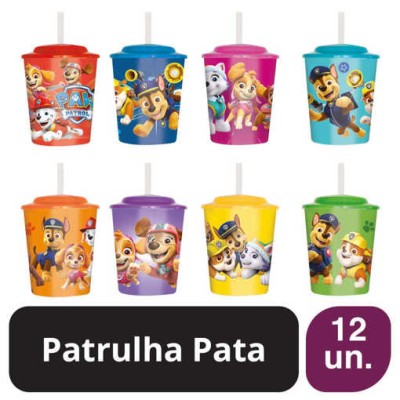 Copo Patrulha Pata 12x70ml