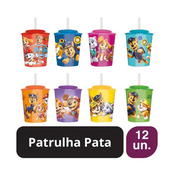 Copo Patrulha Pata 12x70ml