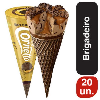 Cornetto Brigadeiro 20x120ml