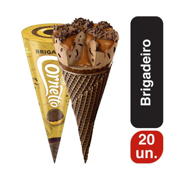 Cornetto Brigadeiro 20x120ml