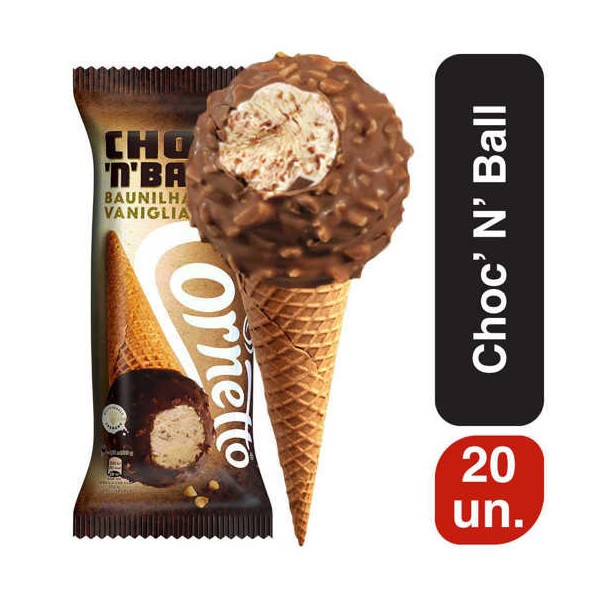 Cornetto Choc'n'ball 20x160ml
