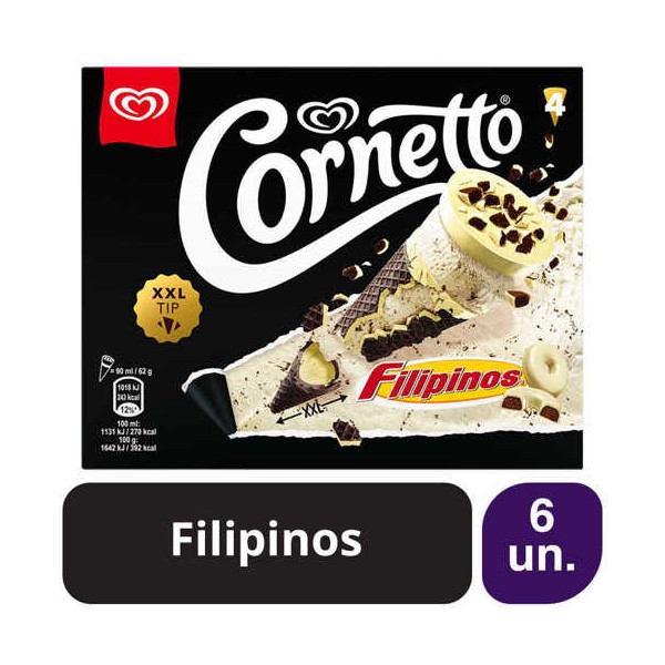 Cornetto Filipinos XXL 6x360ml