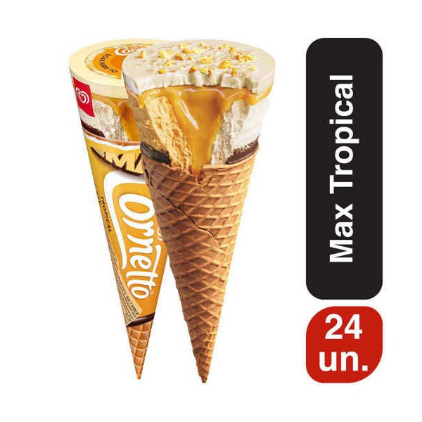 Cornetto Max Tropical 24x115ml