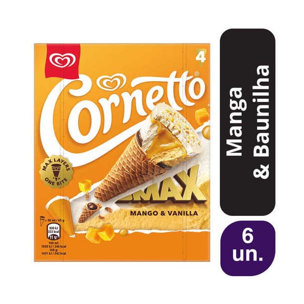 Cornetto Max Tropical 6x(4x90ml)