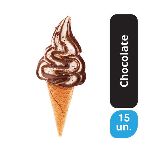 Cornetto Soft Chocolate & Chip Vanilla 15x145ml