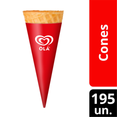 Cornetto Soft Cones de Bolacha 1x195unids