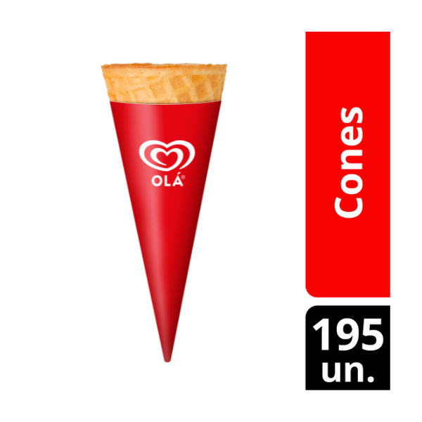 Cornetto Soft Cones de Bolacha 1x195unids