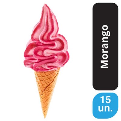 Cornetto Soft Morango 15x145ml