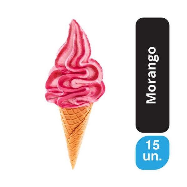 Cornetto Soft Morango 15x145ml