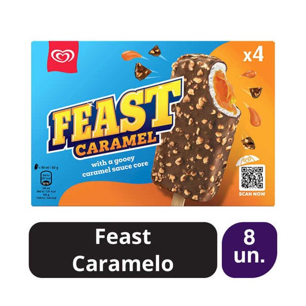 Feast Caramelo 8x(4x90ml)