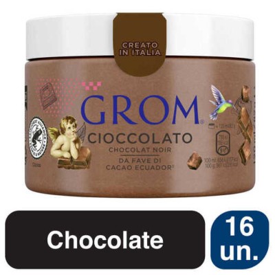 Grom Mini Pot Chocolate 16x120ml