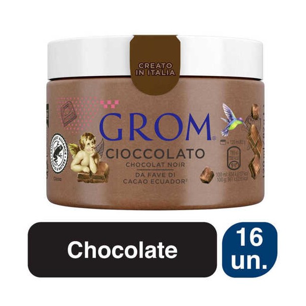 Grom Mini Pot Chocolate 16x120ml