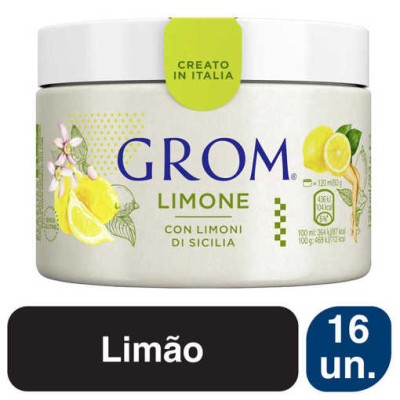 Grom Mini Pot Limão 16x120ml