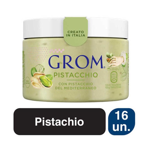 Grom Mini Pot Pistachio 16x120ml