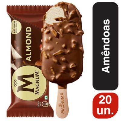 Magnum Amêndoas 20x120ml