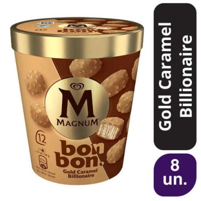 Magnum Bonbon Gold Caramel 8x(12x17ml)