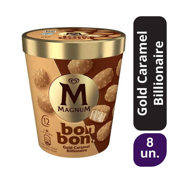 Magnum Bonbon Gold Caramel 8x(12x17ml)