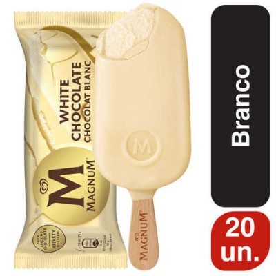Magnum Chocolate Branco 20x120ml
