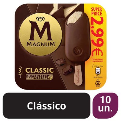 Magnum Clássico Promo 10x(3x100ml)