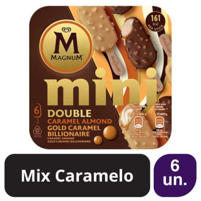 Magnum Double Caramel Mix Mini 6x(6x55ml)