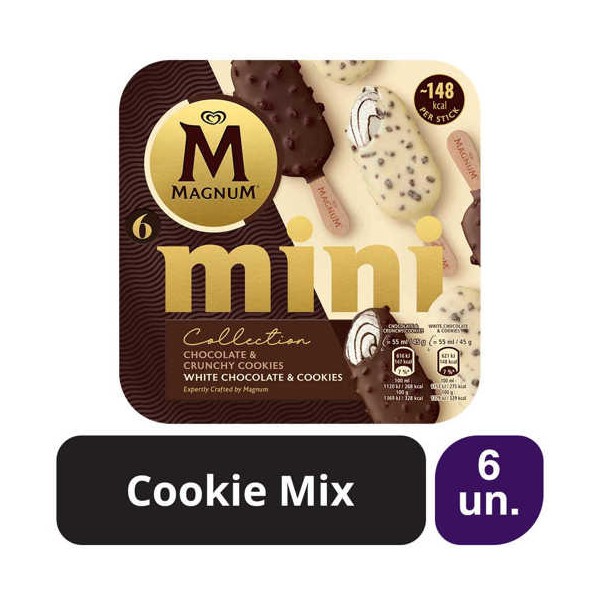 Magnum Mini Cookie Mix 6x(6x55ml)