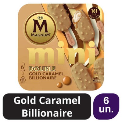 Magnum Mini Double Gold Caramel 6x(6x55ml)