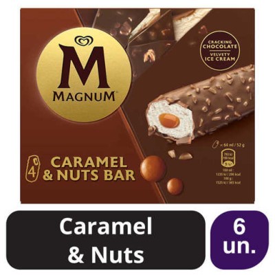 Magnum Mpk Caramel & Nuts 6x(4x64ml)