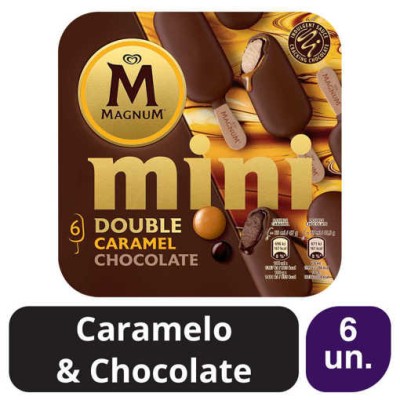 Magnum Mpk Mini Double Chocolate 6x(6x55ml)