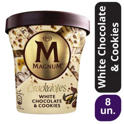 Magnum Pint White Choc.& Cookies 8x440ml
