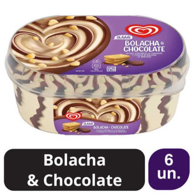 Olá Bolacha & Chocolate 6x900ml