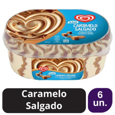 Olá Caramelo Salgado 6x900ml