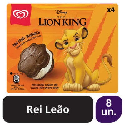 Sandwich Rei Leão 8x(4x60ml)